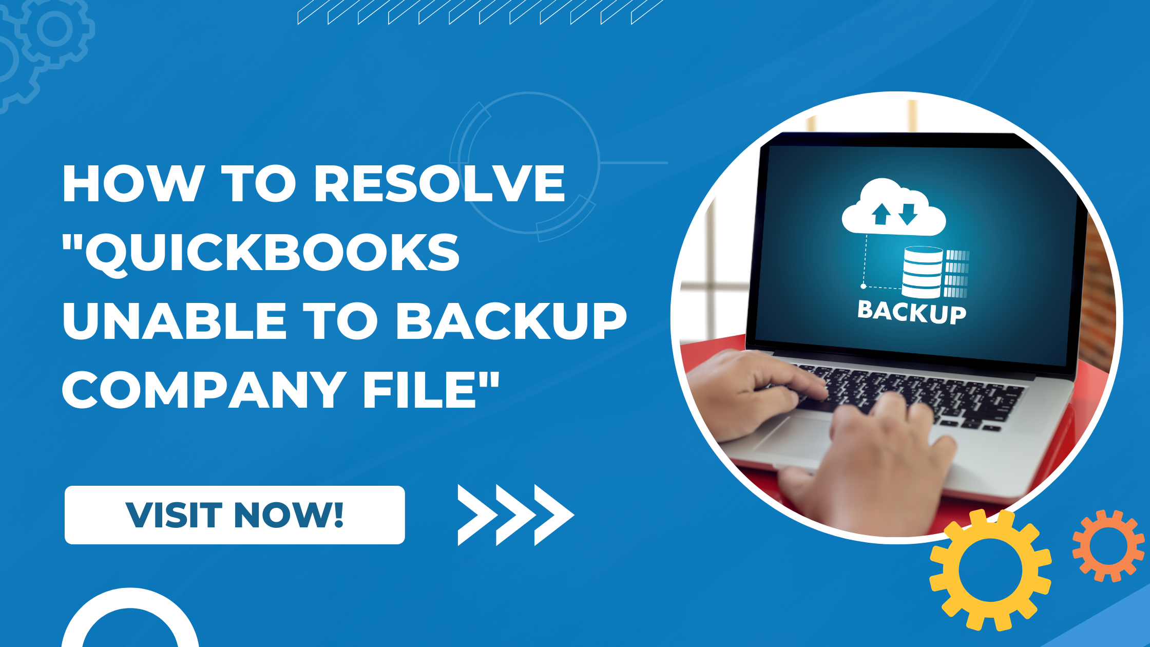 QuickBooks Unable to Backup Company File