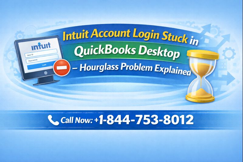 Account Login Stuck in QuickBooks