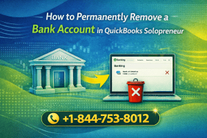 Permanently Remove a Bank Account in QuickBooks Solopreneur