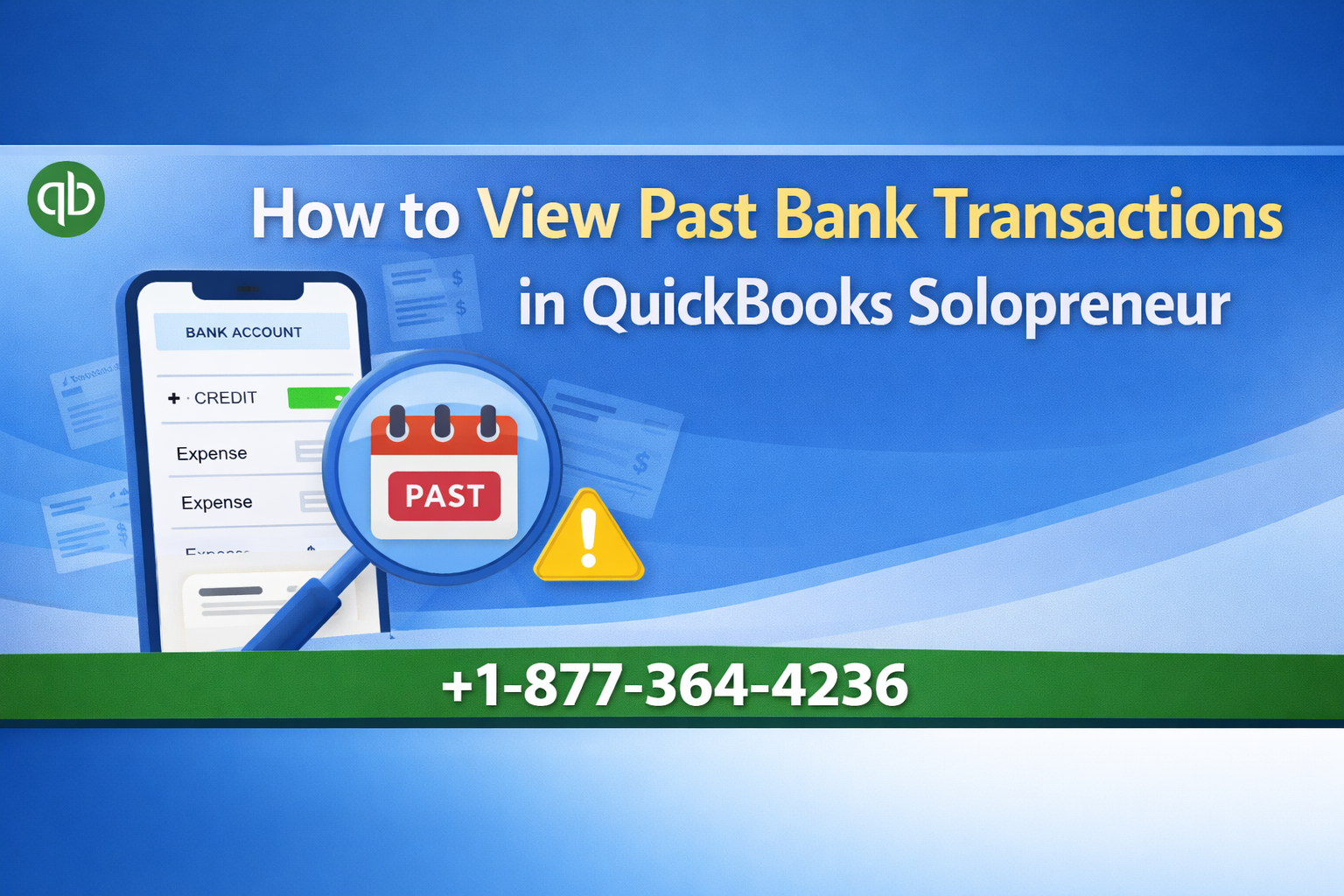 QuickBooks Solopreneur Bank Transactions