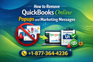 Remove QuickBooks Online Popups