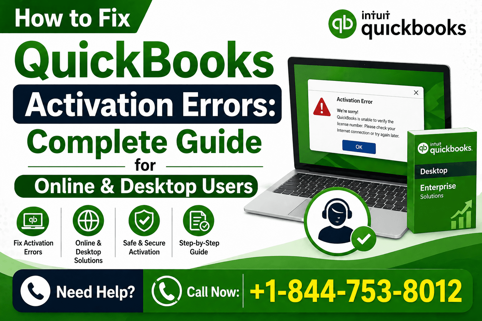 QuickBooks Activation Errors
