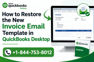 QuickBooks Desktop invoice email template