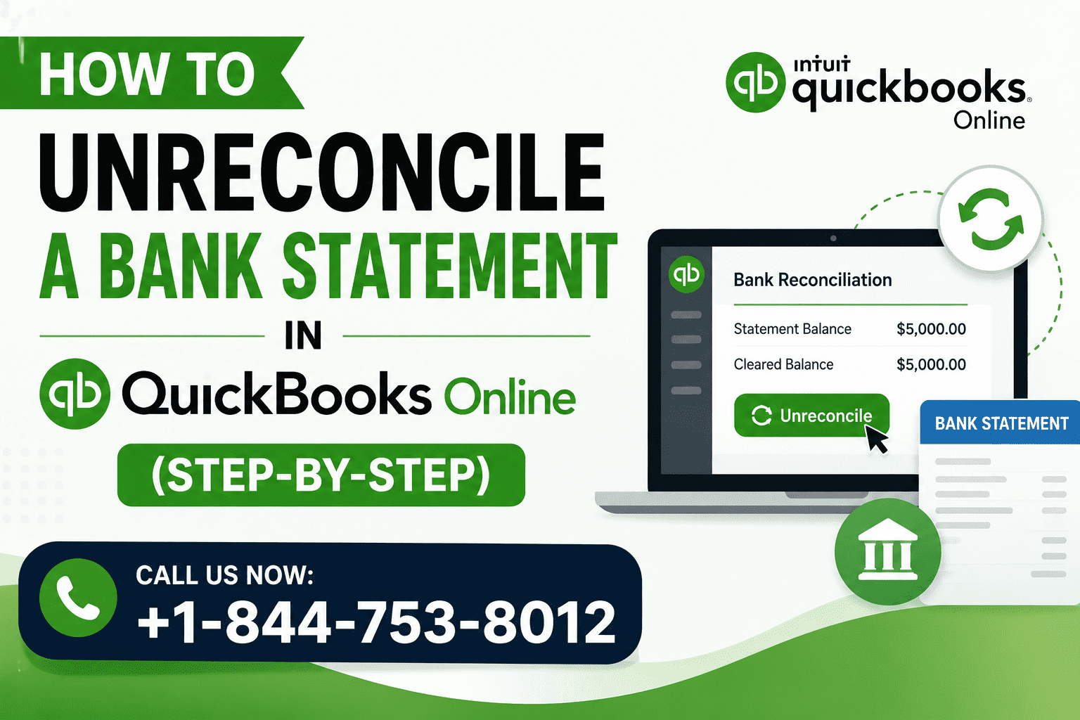 bank statement in QuickBooks Online